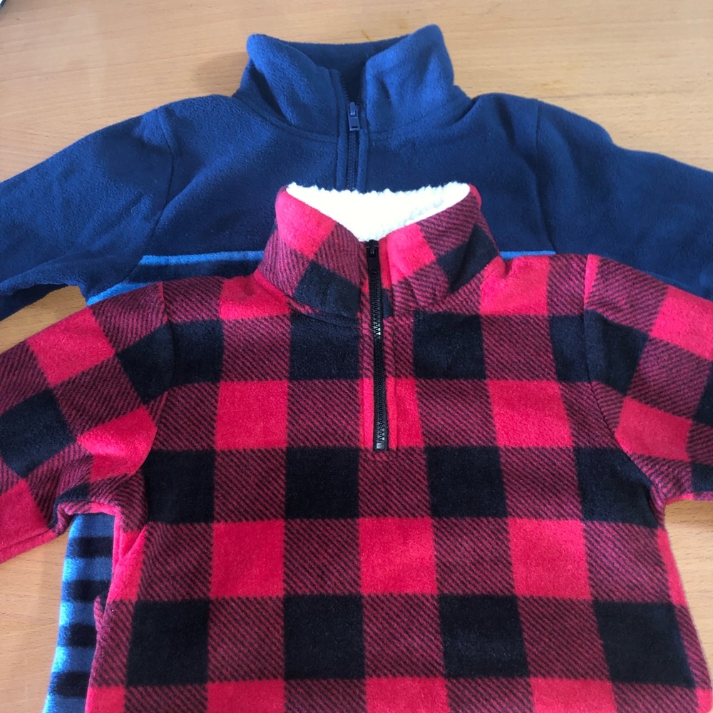 Boys Fleece Pullover Shirts